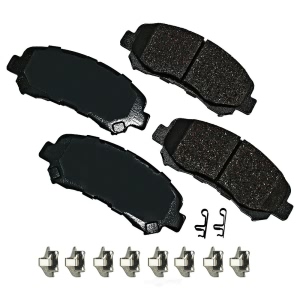 Akebono Performance™ Ultra-Premium Ceramic Front Brake Pads for 2009 Nissan Rogue - ASP1338B