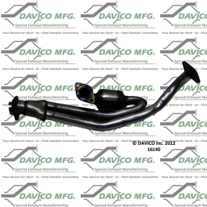 Davico Direct Fit Catalytic Converter and Pipe Assembly for 2000 Toyota Avalon - 16140