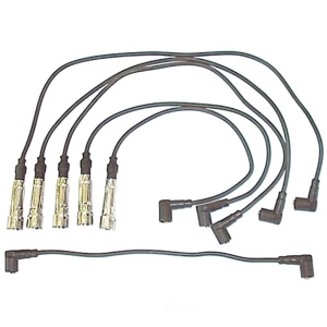 Denso Spark Plug Wire Set for 1984 Audi 5000 - 671-5001