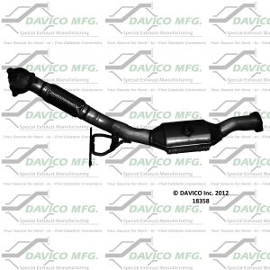 Davico Direct Fit Catalytic Converter and Pipe Assembly for 2006 Volvo S80 - 18358