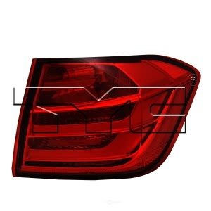 TYC Passenger Side Outer Replacement Tail Light for 2014 BMW 328i xDrive - 11-6475-00