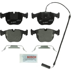 Bosch QuietCast™ Premium Organic Front Disc Brake Pads for 2001 BMW M5 - BP681