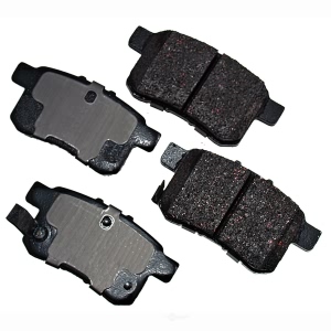 Akebono Pro-Act™ Ultra-Premium Ceramic Brake Pads for 2013 Acura TSX - ACT1336