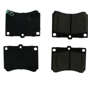 Centric Posi Quiet™ Extended Wear Semi-Metallic Front Disc Brake Pads for 1993 Mazda MX-3 - 106.04730