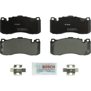 Bosch QuietCast™ Premium Organic Front Disc Brake Pads for 2013 BMW 135i - BP1371