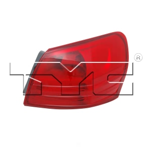 TYC Passenger Side Outer Replacement Tail Light for 2009 Nissan Rogue - 11-6335-00