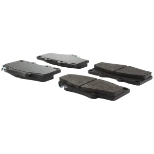 Centric Posi Quiet™ Extended Wear Semi-Metallic Front Disc Brake Pads for 1993 Toyota T100 - 106.06110