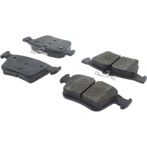 Centric Posi Quiet™ Semi-Metallic Rear Disc Brake Pads for Volkswagen e-Golf - 104.17610