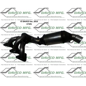 Davico Exhaust Manifold with Integrated Catalytic Converter for 2005 BMW M3 - 17191