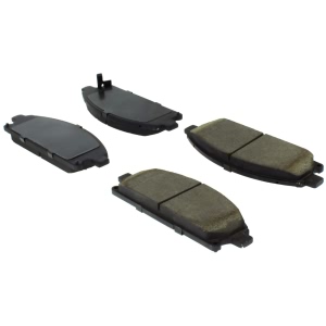Centric Posi Quiet™ Extended Wear Semi-Metallic Front Disc Brake Pads for 1999 Nissan Pathfinder - 106.06911