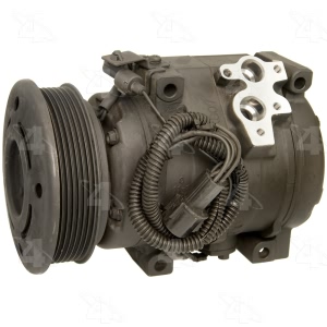 Four Seasons Remanufactured A C Compressor With Clutch for 2004 Mitsubishi Montero - 97338