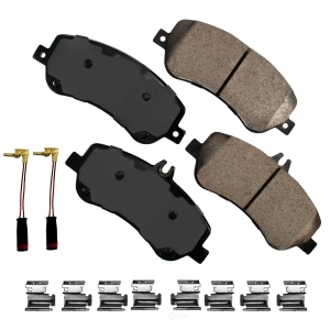 Akebono EURO™ Ultra-Premium Ceramic Front Disc Brake Pads for 2015 Mercedes-Benz GLK350 - EUR1406