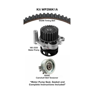 Dayco Timing Belt Kit With Water Pump for 2012 Volkswagen Jetta - WP296K1A