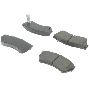 Centric Premium Ceramic Front Disc Brake Pads for 1992 Geo Metro - 301.04510