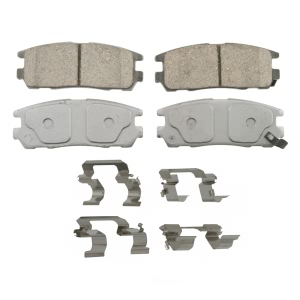 Wagner Thermoquiet Ceramic Rear Disc Brake Pads for Isuzu Rodeo Sport - QC580