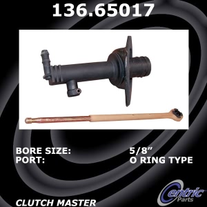 Centric Premium Clutch Master Cylinder for 1994 Mazda B2300 - 136.65017