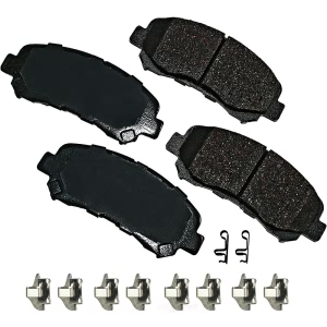 Akebono Pro-ACT™ Ultra-Premium Ceramic Front Disc Brake Pads for 2012 Suzuki Kizashi - ACT1338B