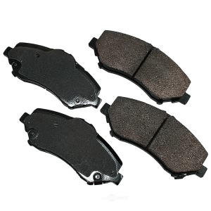 Akebono Performance™ Ultra-Premium Ceramic Brake Pads for 2009 Volkswagen Routan - ASP1273