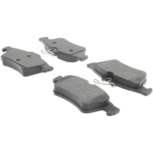 Centric Posi Quiet™ Semi-Metallic Rear Disc Brake Pads for Volvo C30 - 104.10950