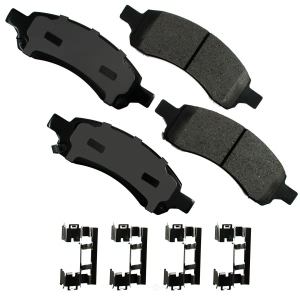 Akebono Pro-ACT™ Ultra-Premium Ceramic Front Disc Brake Pads for 2006 Saab 9-7x - ACT1169