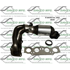 Davico Exhaust Manifold with Integrated Catalytic Converter for 2006 Scion tC - 18220