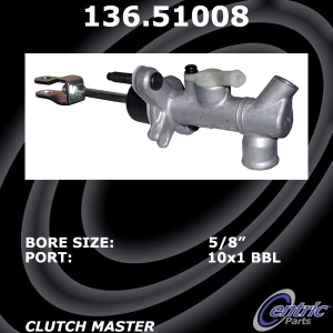 Centric Premium Clutch Master Cylinder for 2009 Kia Rio5 - 136.51008