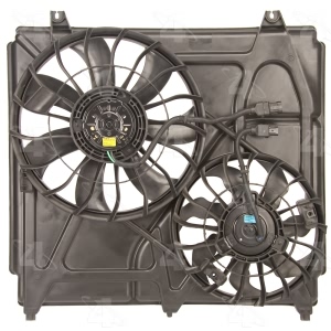 Four Seasons Dual Radiator And Condenser Fan Assembly for Kia Sorento - 75638