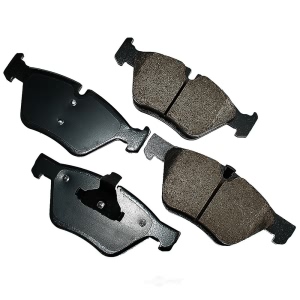 Akebono EURO™ Ultra-Premium Ceramic Front Disc Brake Pads for 2004 BMW 525i - EUR1061