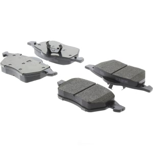 Centric Posi Quiet™ Semi-Metallic Front Disc Brake Pads for Audi TT - 104.06870