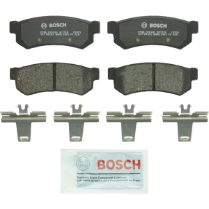 Bosch QuietCast™ Premium Organic Rear Disc Brake Pads for 2007 Suzuki Reno - BP1315