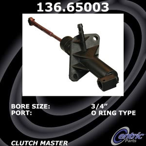 Centric Premium Clutch Master Cylinder for Mazda Navajo - 136.65003