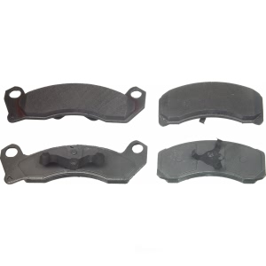 Wagner ThermoQuiet™ Semi-Metallic Front Disc Brake Pads for 1988 Mercury Colony Park - MX199