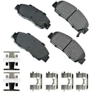 Akebono Performance™ Ultra-Premium Ceramic Front Brake Pads for 1996 Acura TL - ASP503A