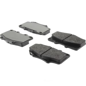 Centric Posi Quiet™ Semi-Metallic Front Disc Brake Pads for 1992 Toyota Land Cruiser - 104.05021