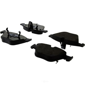 Centric Posi Quiet™ Semi-Metallic Front Disc Brake Pads for 2009 BMW 535i xDrive - 104.09180