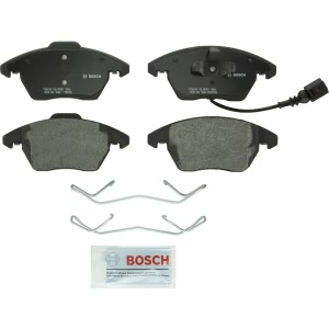 Bosch QuietCast™ Premium Organic Front Disc Brake Pads for 2010 Audi TT Quattro - BP1107