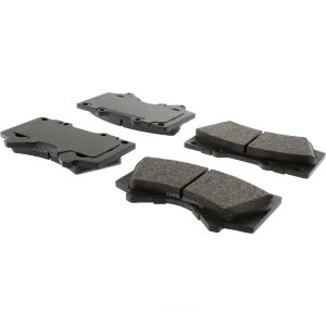 Centric Posi Quiet™ Extended Wear Semi-Metallic Front Disc Brake Pads for 2008 Toyota Land Cruiser - 106.13030