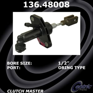 Centric Premium Clutch Master Cylinder for Suzuki Kizashi - 136.48008