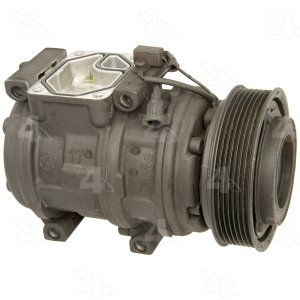 Four Seasons Remanufactured A C Compressor With Clutch for 2001 Jaguar XJ8 - 97342