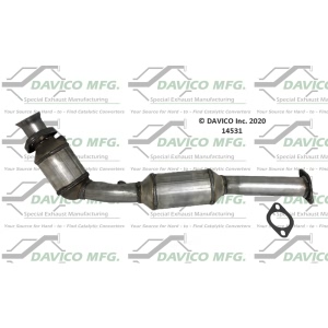 Davico Direct Fit Catalytic Converter and Pipe Assembly for 1998 Ford Crown Victoria - 14531