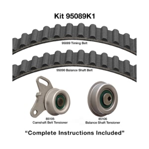 Dayco Timing Belt Kit for 1986 Plymouth Colt - 95089K1