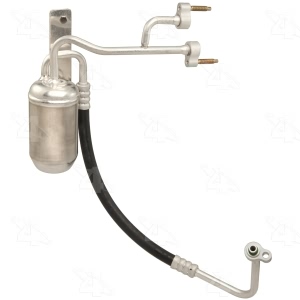 Four Seasons A C Receiver Drier With Hose Assembly for Lincoln - 83365