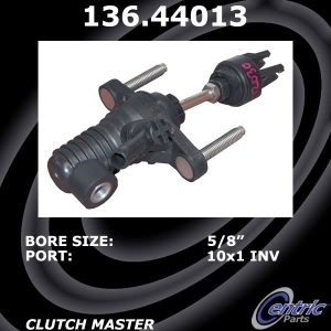 Centric Premium Clutch Master Cylinder for 2009 Scion xB - 136.44013