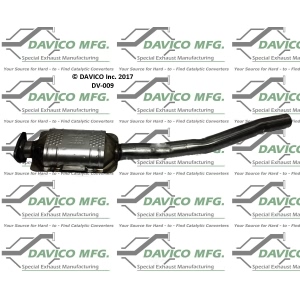 Davico Direct Fit Catalytic Converter and Pipe Assembly for 1985 Volvo 245 - DV-009