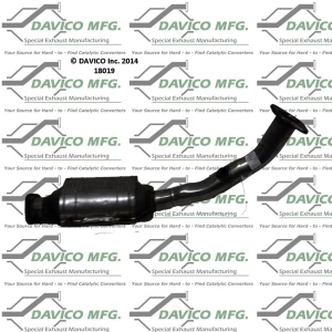 Davico Direct Fit Catalytic Converter and Pipe Assembly for 1996 Mazda MPV - 18019