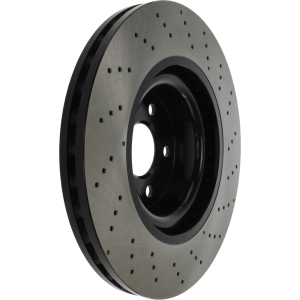 Centric SportStop Drilled 1-Piece Front Brake Rotor for 2011 Mercedes-Benz CL550 - 128.35095