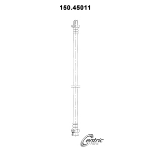Centric Clutch Hose for Mazda - 151.45011