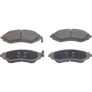 Wagner Thermoquiet Ceramic Front Disc Brake Pads for 2015 Chevrolet Spark - PD1035