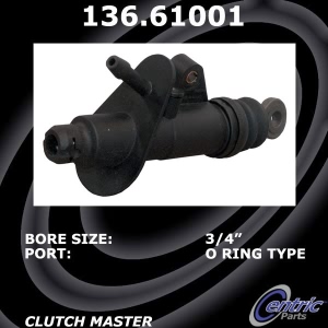 Centric Premium Clutch Master Cylinder for 1996 Mercury Mystique - 136.61001