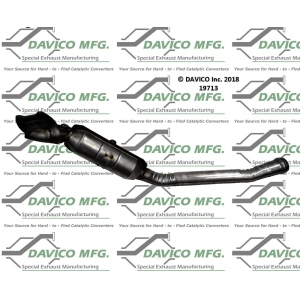 Davico Direct Fit Catalytic Converter and Pipe Assembly for 2015 Jeep Grand Cherokee - 19713